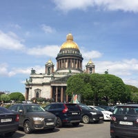 Photo taken at Saint Isaac’s Square by Ксения И. on 5/20/2016