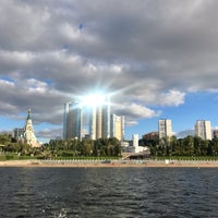Photo taken at Volga River by Олеся К. on 9/30/2018