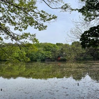 Photo taken at Sanpoji Pond by gamabin&amp;#39;21 on 4/20/2024