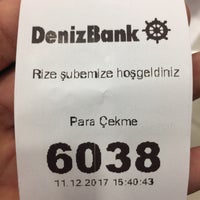 Photo taken at DenizBank by Emrah Ş. on 12/11/2017