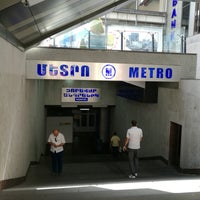 Photo taken at Zoravar Andranik Metro Station | Զորավար Անդրանիկ մետրոյի կայարան by Woody K. on 9/27/2017