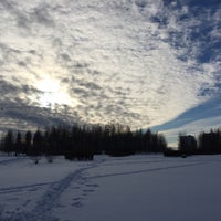 Photo taken at Ландшафтный парк «Митино» by Дарья🐱 Г. on 1/14/2016