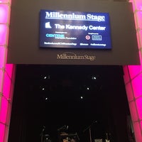 Photo taken at Kennedy Center Millennium Stage by Kurtis S. on 1/2/2019