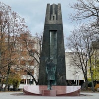 Foto scattata a Paminklas Vincui Kudirkai | Vincas Kudirka monument da Martin  V. il 11/3/2022