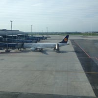 Photo taken at Václav Havel Airport Prague (PRG) by Jan P. on 4/26/2013