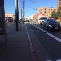 Photo taken at MUNI Bus Stop - Townsend &amp;amp; 4th by Gabrielle G. on 4/15/2016