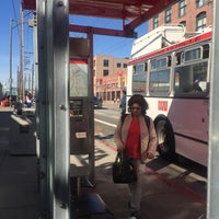 Photo taken at MUNI Bus Stop - Townsend &amp;amp; 4th by Gabrielle G. on 4/18/2016