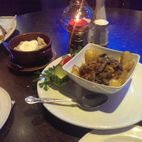 Photo taken at Erebuni Restaurant, Bar &amp; Lounge by M W. on 10/1/2014