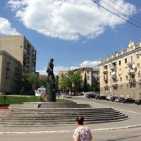 Photo taken at Памятник Ю.А. Гагарину by Andrey V. on 5/12/2013