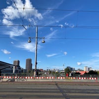 Photo taken at Warschauer Brücke by Da N. on 10/8/2023
