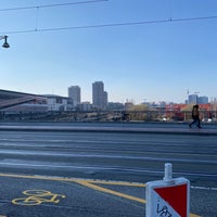 Photo taken at Warschauer Brücke by Da N. on 3/8/2024