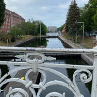 Photo taken at Schlesische Brücke by Da N. on 6/13/2022