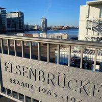 Photo taken at Elsenbrücke by Da N. on 12/19/2020