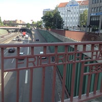 Photo taken at Friedrich-Haak-Brücke by Da N. on 7/25/2013