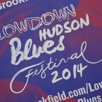 Photo taken at Lowdown Hudson Blues Festival by Gary T. on 7/16/2014