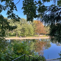 Photo taken at Parc La Fontaine by Mirella L. on 10/1/2023