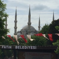 Photo taken at Sultanahmet Square by Tugba A. on 5/18/2017
