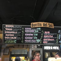 Photo taken at Burrito del Sol by Kate V. on 11/30/2017