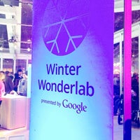 Photo taken at Google Winter Wonderlab by Ani M. on 12/22/2013