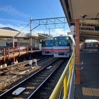 Photo taken at Tagatajinja-Mae Station by くらしき い. on 2/5/2023