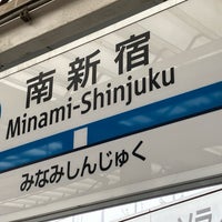 Photo taken at Minami-Shinjuku Station (OH02) by くらしき い. on 1/3/2024