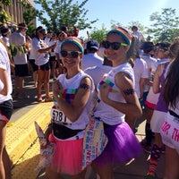 Photo taken at The Color Run Queens by Natanielle M. on 5/31/2014