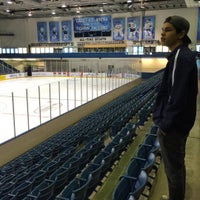 Photo taken at Cadet Field House Ice Arena by Elizabeth S. on 1/4/2016
