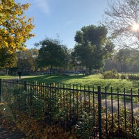 Photo taken at Bermondsey Spa Gardens by Vicki C. on 10/28/2019