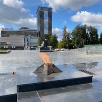 Photo taken at Памятник погибшему солдату by Konstantin 👻👻 K. on 9/12/2020