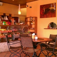 Photo taken at Cafe Moka by Julia S. on 9/25/2012