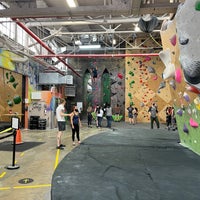 Photo taken at Brooklyn Boulders by Alex X. on 8/29/2021