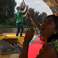 Photo taken at Lago de Xochimilco by Adam R. on 9/2/2018