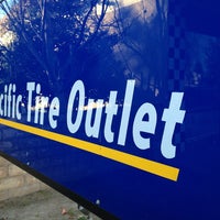 Photo taken at Pacific Tire Outlet by Joel P. on 1/21/2013
