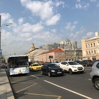 Photo taken at Остановка «Метро Сухаревская» by Sergey V. on 8/31/2018