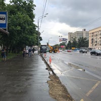 Photo taken at Остановка «Метро Дмитровская» by Sergey V. on 7/22/2018