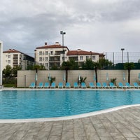 Photo taken at Radisson Blu Pool by Sergey V. on 9/27/2021