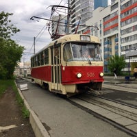 Photo taken at Трамвай № 10 by Sergey V. on 6/12/2017