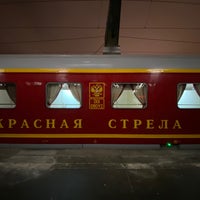 Photo taken at Поезд № 1/2 «Красная Стрела» Санкт-Петербург — Москва by Sergey V. on 3/24/2021