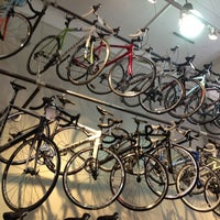 Photo taken at Big Shark Bicycle Company by Aaron M. on 4/7/2013