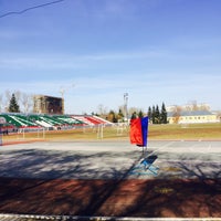 Photo taken at Стадион Локомотив by Таня К. on 10/8/2015