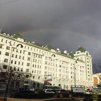 Photo taken at Остановка Центр by Таня К. on 10/4/2015