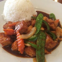 Photo taken at Bangkok Dee Thai Cuisine by Alicia on 7/9/2015