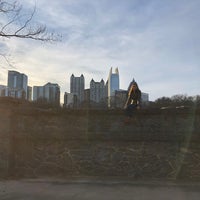 Photo taken at Piedmont Park Active Oval by Anthony P. on 12/25/2019