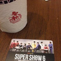 Photo taken at SUPER SHOW 6 SUPER JUNIOR WORLD TOUR IN BKK by iMimie C. on 1/11/2015