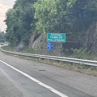 Photo taken at New Jersey / Pennsylvania State Line by Heathyre P. on 7/16/2022