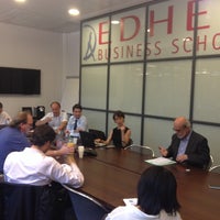 Photo taken at EDHEC Business School by Rémi P. on 7/3/2014