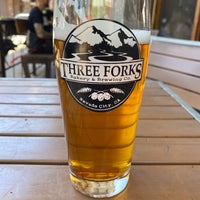 Photo taken at Three Forks Bakery &amp;amp; Brewing Co. by Ryan S. on 5/23/2020