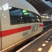 Photo taken at ICE Amsterdam - Frankfurt am Main by RQ on 5/8/2017
