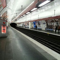 Photo taken at Métro Riquet [7] by Hans on 5/4/2016