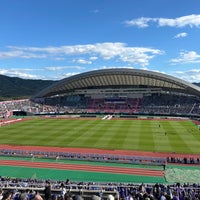 Photo taken at EDION Stadium Hiroshima by Mitsushimizu on 10/21/2023